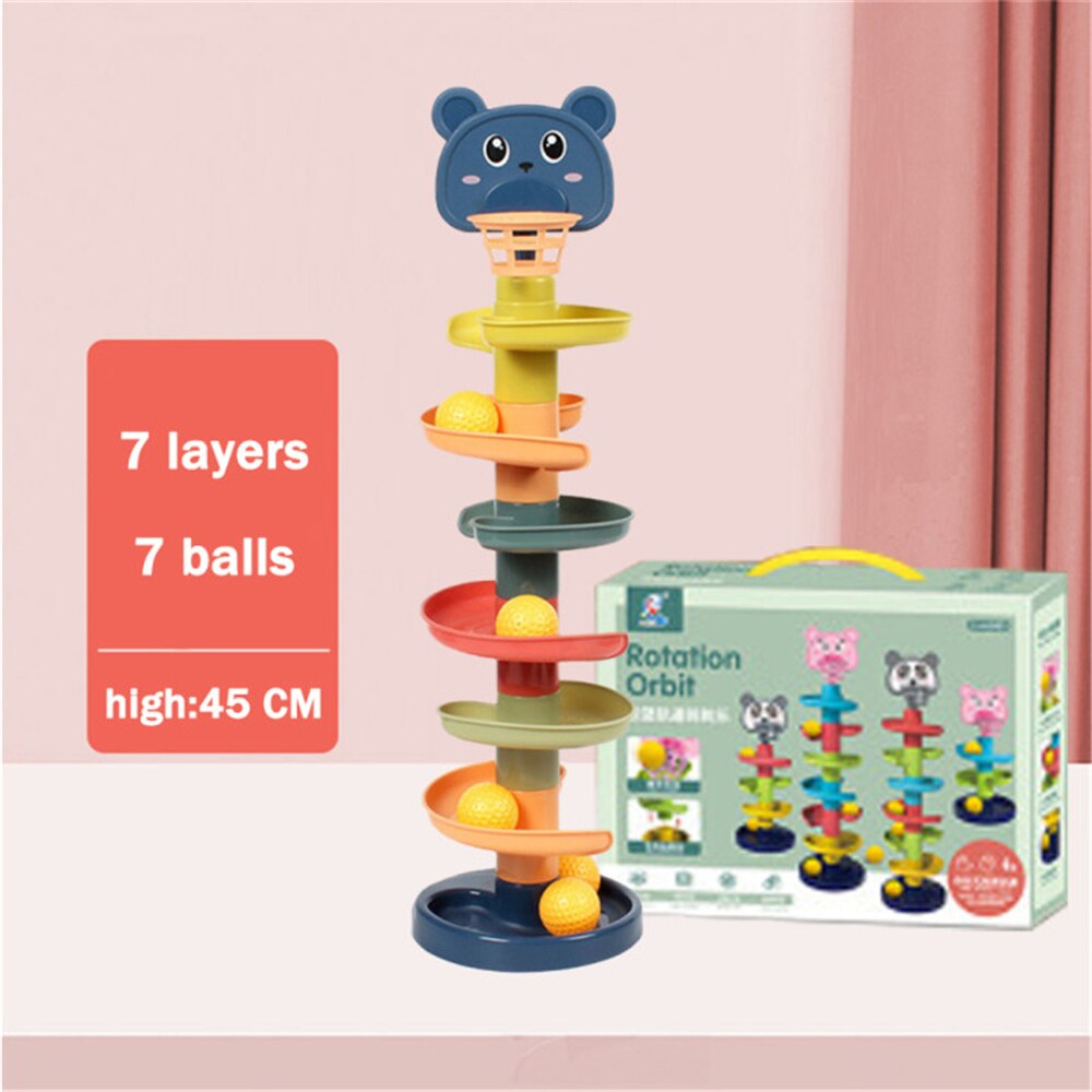 Rolling Ball Tower Toy