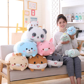 Soft Animal Cartoon Plush Pillow