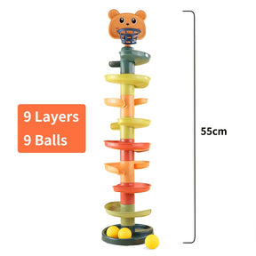 Rolling Ball Tower Toy