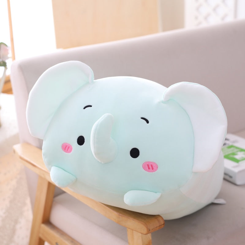 Soft Animal Cartoon Plush Pillow