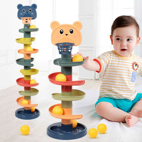 Rolling Ball Tower Toy