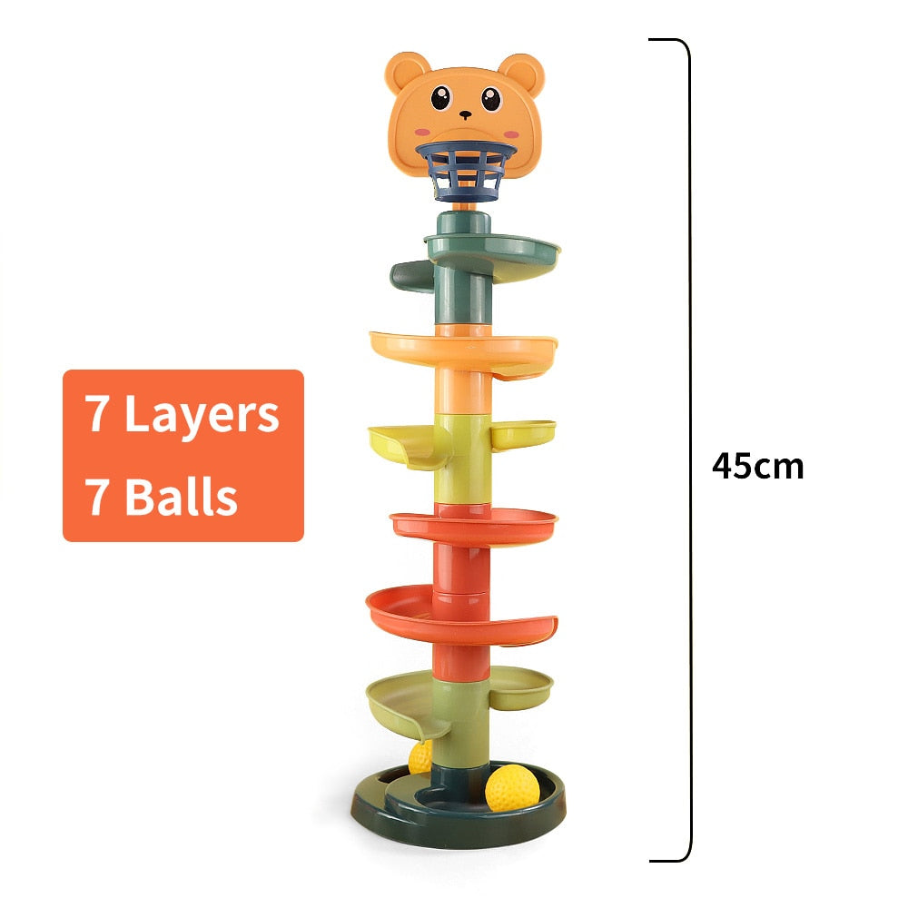 Rolling Ball Tower Toy