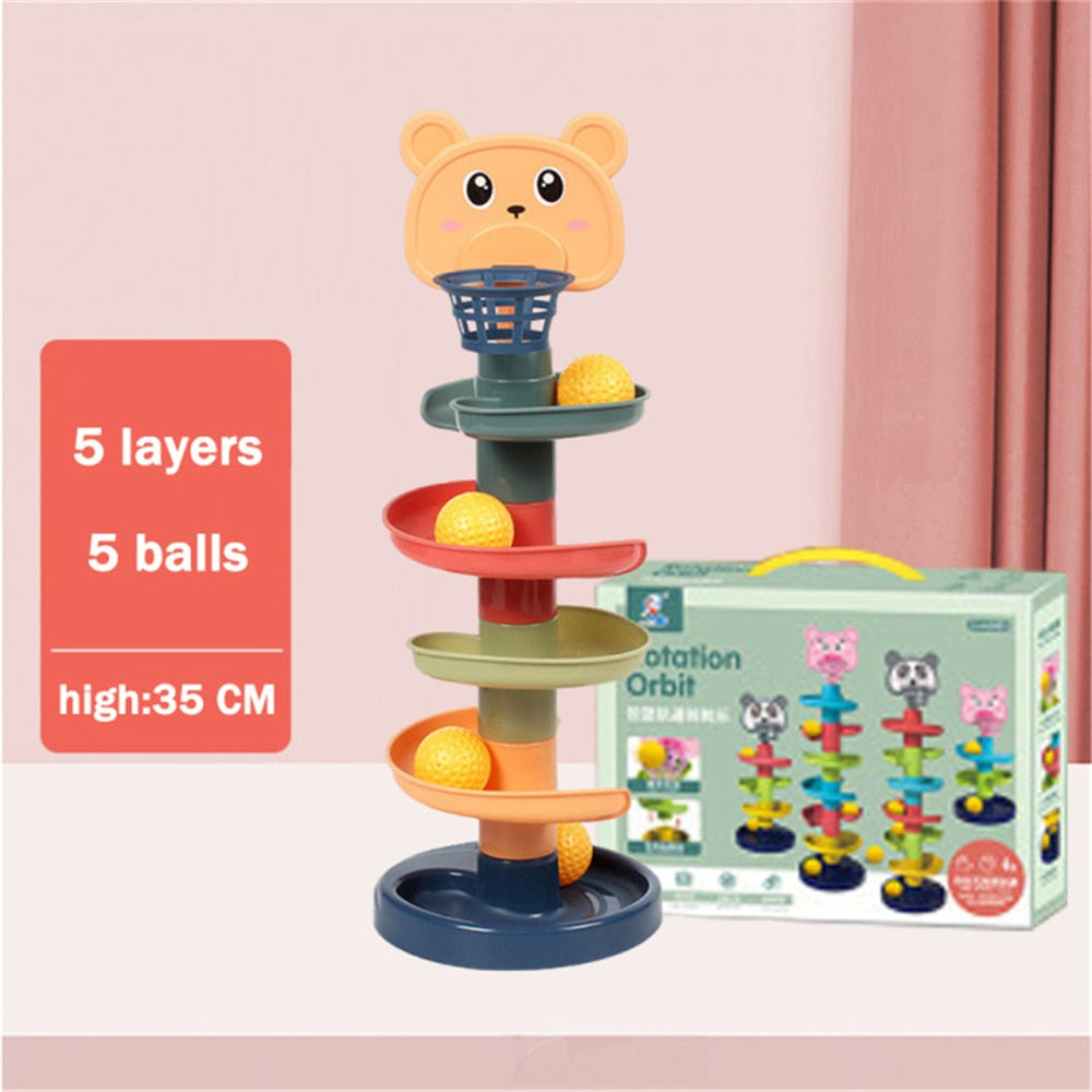 Rolling Ball Tower Toy