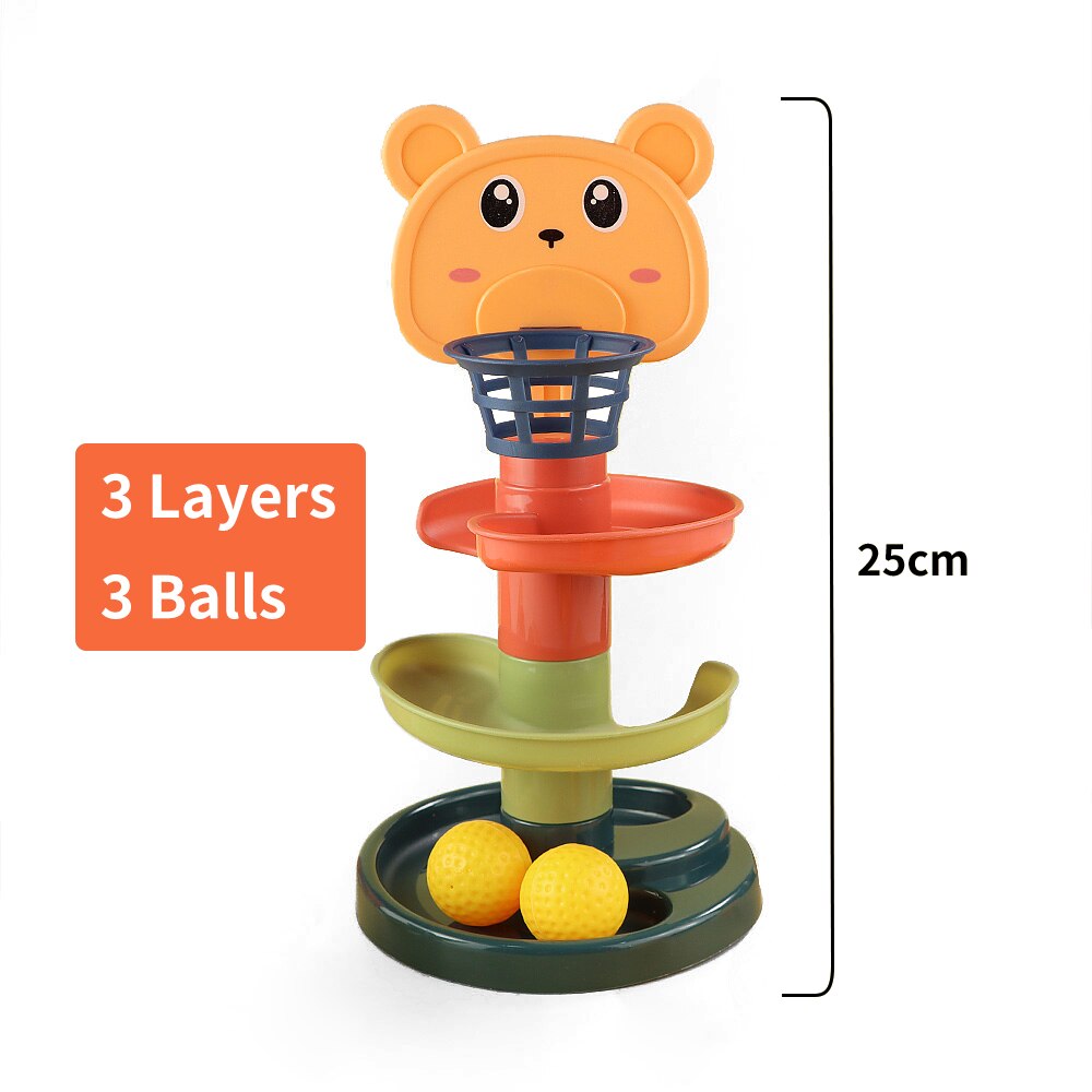 Rolling Ball Tower Toy