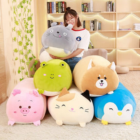 Soft Animal Cartoon Plush Pillow