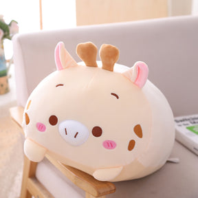 Soft Animal Cartoon Plush Pillow